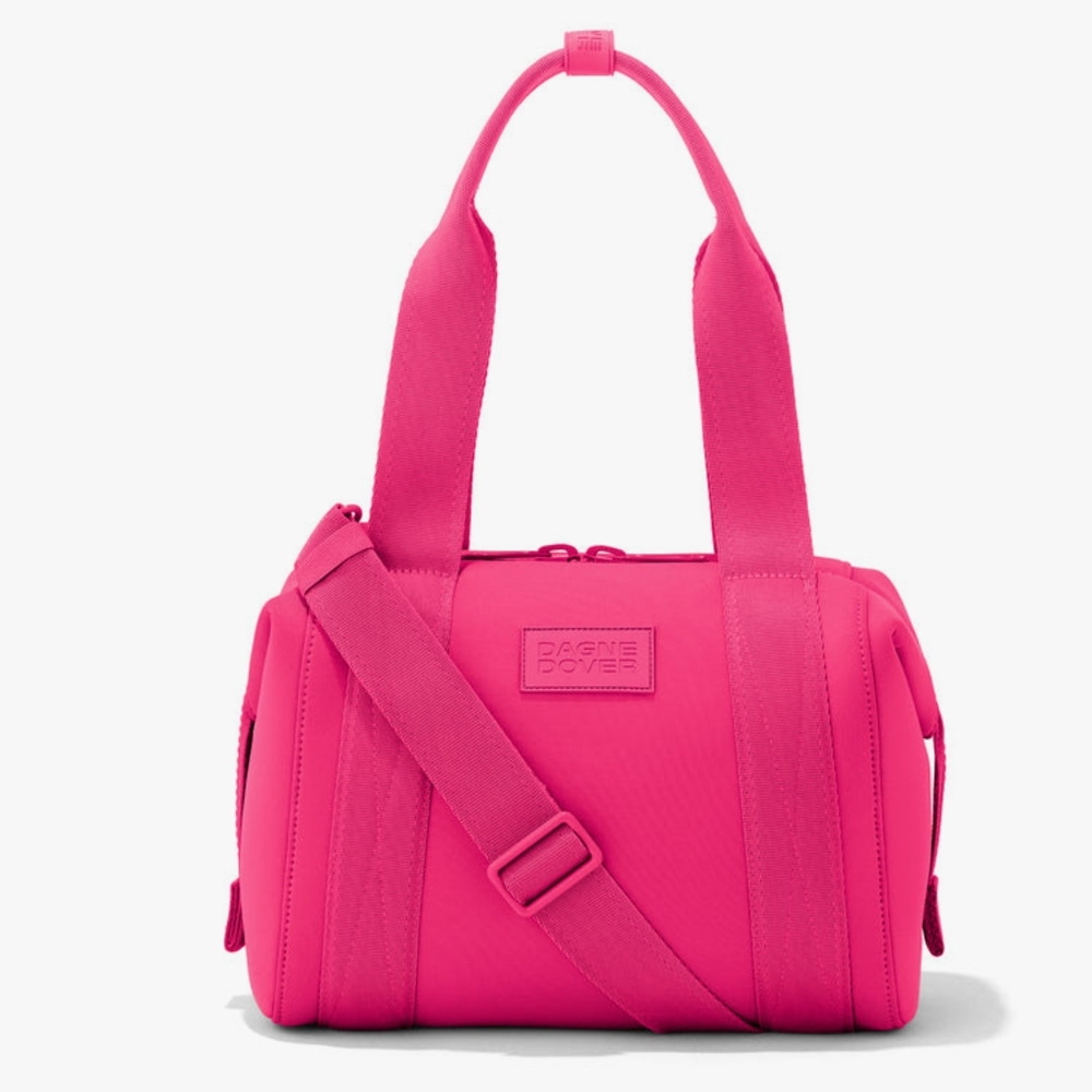 Dagne Dover Small Landon Carryall in Hottest Pink NWT